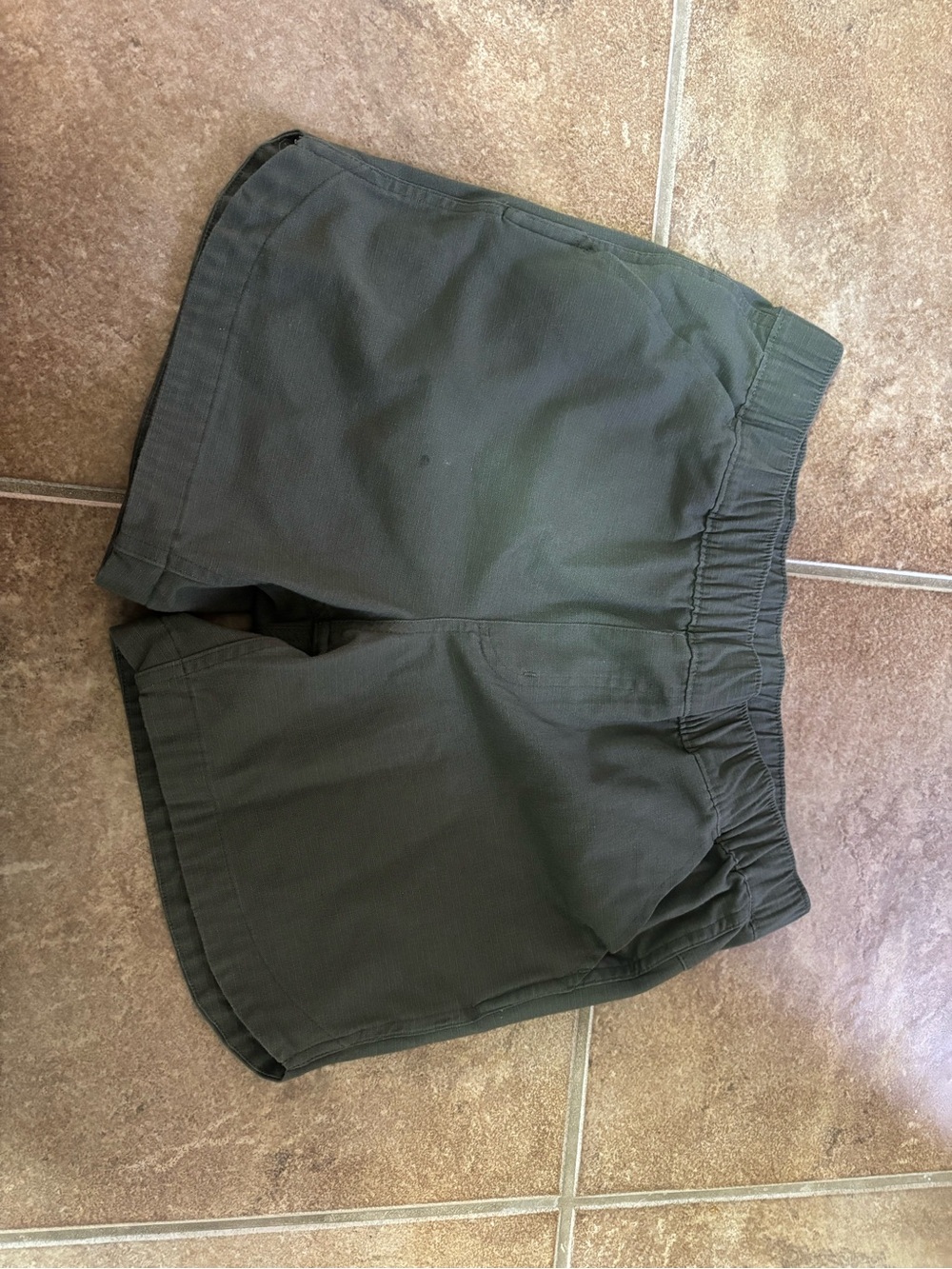 Carhartt Olive Green Relaxed Fit Shorts